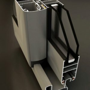 1600 mini Раздвижная система - алюминиевый профиль для раздвижных систем